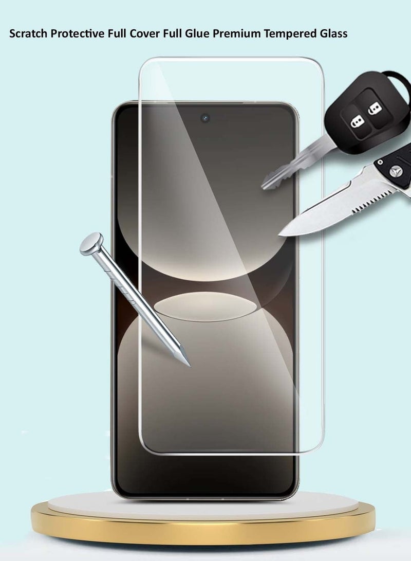 جيماكس واقي شاشة من الزجاج المقوى Realme GT 7 Pro 5G 2024 GMAX Premium Series 9H 2.5D - شفاف - Image 3